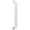 Ekena Millwork Premium 11"L x 1 1/4"W Pull Handle for 2 1/4" Doors, Rocket White GB6001PH511RW - alternate 3